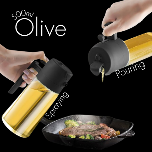 500ml Olive Oil Sprayer Bottle For Home