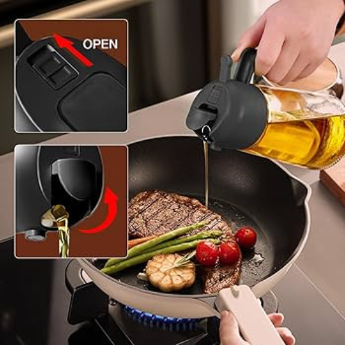 500ml Olive Oil Sprayer Bottle For Home