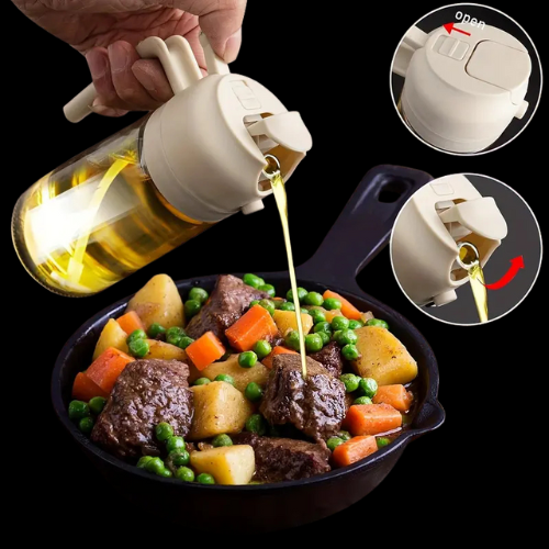 500ml Olive Oil Sprayer Bottle For Home